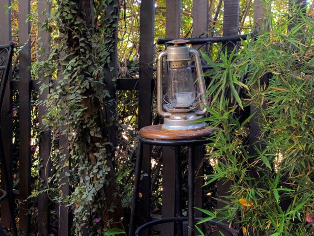 About Thyme Restaurant - Lamp Decor