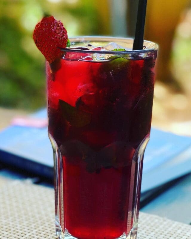 Hibiscus Iced Tea